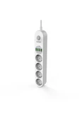 Ldnio SE4432 4xUsb Çıkışlı 4'lü Akım Korumalı Priz Beyaz - 1
