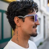 Oakley Frogskins Hybrid MtTrLlc/ w/ Prizm Vlt Unısex Gözlük 0OO9289-OAK.9289-1 - 1