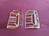 WOC Chrome VW Caddy Krom Stop Çerçevesi 2015-2020 2 Parça Abs Krom - 2