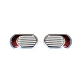 WOC Chrome Peugeot Bipper Krom Sinyal Çerçevesi 2008 Sonrası 2 Parça Abs Krom - 1