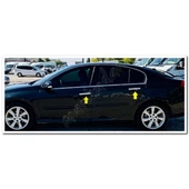 WOC Chrome Renault Laguna 2 Krom Kapı Kolu 2003-2008 4 Kapı Paslanmaz Çelik - 3