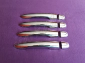 WOC Chrome Renault Laguna 2 Krom Kapı Kolu 2003-2008 4 Kapı Paslanmaz Çelik - 1