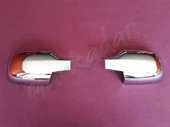 WOC Chrome Renault Megane 2 Krom Ayna Kapağı 2004-2010 2 Parça Abs Krom - 1