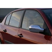 WOC Chrome Renault Scenic 2 Krom Ayna Kapağı 2003-2009 2 Parça Abs Krom - 3