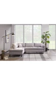Vipa Home Vipa Minnesota Sol Sabit Oturum R+2 L Köşe Takımı - İskandinav Tasarım, Salon ve Oturma Odası İçin - 1