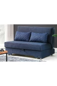 Vipa Home Vipa Madrid İkili Yataklı Olabilen Rahat Fonksiyonel Kanepe, Lacivert (Yatak Ölçüleri: 140x190 cm) - 4