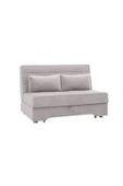 Vipa Home Vipa Madrid İkili Yataklı Olabilen Rahat Fonksiyonel Kanepe, Açık Gri (Yatak Ölçüleri: 140x190 cm) - 1