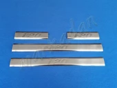 Hyundai i20 Krom Kapı Eşiği 2008-2014 4 Parça Paslanmaz Çelik - 1