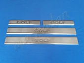 VW Golf 4 Krom Kapı Eşiği 1998-2004 4 Parça Paslanmaz Çelik - 1