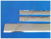 Mercedes Vito W638 Krom Kapı Eşiği 1996-2003 3 Parça Paslanmaz Çelik thumbnail 4