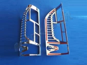 Fiat Ducato Krom Stop Çerçevesi 2014 Sonrası 2 Parça Abs Krom - 2