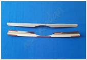 Ford Transit Krom Ön Panjur 2007-2013 2 Parça Paslanmaz Çelik - 2