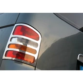 VW T5 Caravelle Krom Stop Çerçevesi 2003-2010 2 Parça Paslanmaz Çelik - 3