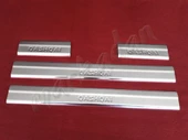 DB Chrome Nissan Qashqai Krom Kapı Eşiği 2007-2014 4 Parça P.Çelik - 1