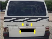 DB Chrome VW T4 Transporter Krom Bagaj Çıtası 1995-2003 P.Çelik thumbnail 1