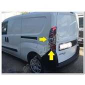 DB Chrome Fiat Doblo Stop Çerçevesi 2015-2023 2 Parça Abs Krom - 3