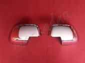 DB Chrome Dacia Dokker Krom Ayna Kapağı 2012-2021 2 Parça Abs Krom - 1