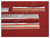 Db Chrome Renault Symbol Kapı Eşiği 2009-2012 4 Parça Paslanmaz Çelik thumbnail 3