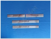 Peugeot 2008 Krom Kapı Eşiği Lazer 2020 Sonrası 4 Parça Paslanmaz Çelik thumbnail 1