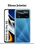 Xiaomi Poco X4 Pro 5G Uyumlu Ön Body Şeffaf Ultra Ekran Koruyucu Nano Jelatin - 1