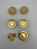 6'lı Gold Makaronluk, Mini Lokumluk, Kahve Yanı Sunumluk, Şekerlik - 3