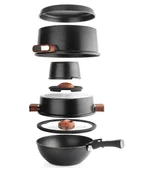 Schafer Matrix 8 Parça Döküm Tencere Seti - 1