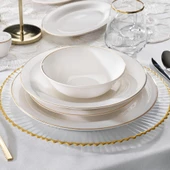 Schafer Lumina Yemek Takımı-56 Parça Gold - 2