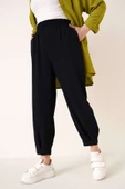 Belden Lastikli Ayrobin Şalvar Pantolon - 2
