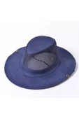 Snap Düğmeli Yürüyüş Ve Avcılık Panama Şapkası ( Fileli) ( Unisex ) - 3