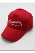 Eck Tekstil Unisex Kırmızı Atatürk Işlemeli Şapka - 1