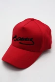 Eck Tekstil Unisex Kırmızı Atatürk Işlemeli Şapka - 3