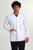Ceket Boy Erkek Gömlek Yaka Doktor Hemşire Öğretmen Önlüğü - 2