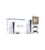 Sony Playstation 5 Slim İthalatçı Garantili + Dualsense + Gta 5 - 1