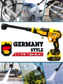 Germany Style Kömürsüz Motor Çift Akülü Bakır Sargılı  Yüksek Basınçlı Bahçe Ve Oto Yıkama - 2