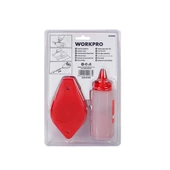 WORKPRO WP329019 Çizim İpi Seti 115gr Kırmızı Çizim İpi Boyası + Mini Su Terazisi + 30M Çizim İpi - 10