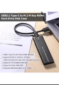 Usb 3.1 Type C To Pci-e Express Nvme Ssd M.2 M-Key Hard Disk Kutusu - 2