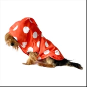 Mega Dots Orange Yağmurluk Kapşonlu  Köpek Yağmurluğu - 2