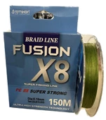 Remixon New Fusion 150m 8 Kat Yeşil Örgü İp Misina - 2