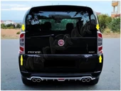 WOC Chrome Fiat Fiorino Krom Stop Çerçevesi 2008 Sonrası 2 Parça Abs Krom thumbnail 3