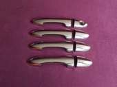 WOC Chrome Ford Focus Sedan Krom Kapı Kolu 1998-2005 4 Kapı Paslanmaz Çelik thumbnail 1