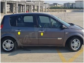 WOC Chrome Renault Scenic 2 Krom Kapı Kolu 2003-2009 4 Kapı Paslanmaz Çelik thumbnail 3