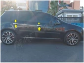 WOC Chrome VW Golf 5 Krom Kapı Kolu 2004-2009 4 Kapı Paslanmaz Çelik thumbnail 4