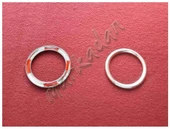 DB Chrome Ford Tourneo Courier Sis Farı Çerçeve Nikelajı 2014-2017 2 Parça P.Çelik thumbnail 4