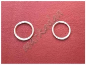 DB Chrome Ford Tourneo Courier Sis Farı Çerçeve Nikelajı 2014-2017 2 Parça P.Çelik thumbnail 1