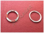 DB Chrome Ford Tourneo Courier Sis Farı Çerçeve Nikelajı 2014-2017 2 Parça P.Çelik thumbnail 3