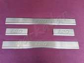 WOC Chrome Hyundai i20 Krom Kapı Eşiği 2014-2020 4 Parça Paslanmaz Çelik - 1