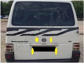 WOC Chrome VW T4 Transporter Krom Bagaj Çıtası 1995-2003 Paslanmaz Çelik thumbnail 1