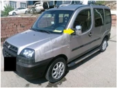 WOC Chrome Fiat Doblo Krom Ayna Kapağı 2000-2012 2 Parça Abs Krom thumbnail 3