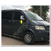 WOC Chrome VW T5 Multivan Krom Ayna Kapağı 2003-2010 2 Parça Abs Krom thumbnail 4