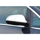 WOC Chrome Opel Astra J Krom Ayna Kapağı 2010 Sonrası 2 Parça Paslanmaz Çelik thumbnail 3